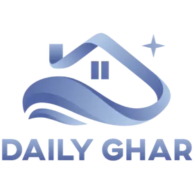 this is the logo of this website in which a house symbol is there and below our website name is written which is daily ghar
